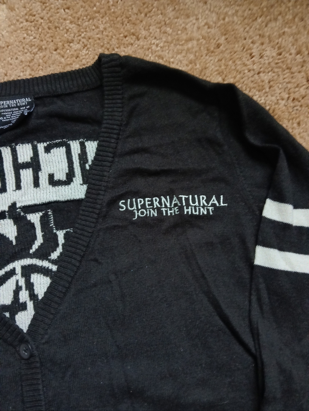 Supernatural Join the Hunt Cardigan - Picture 2 of 4